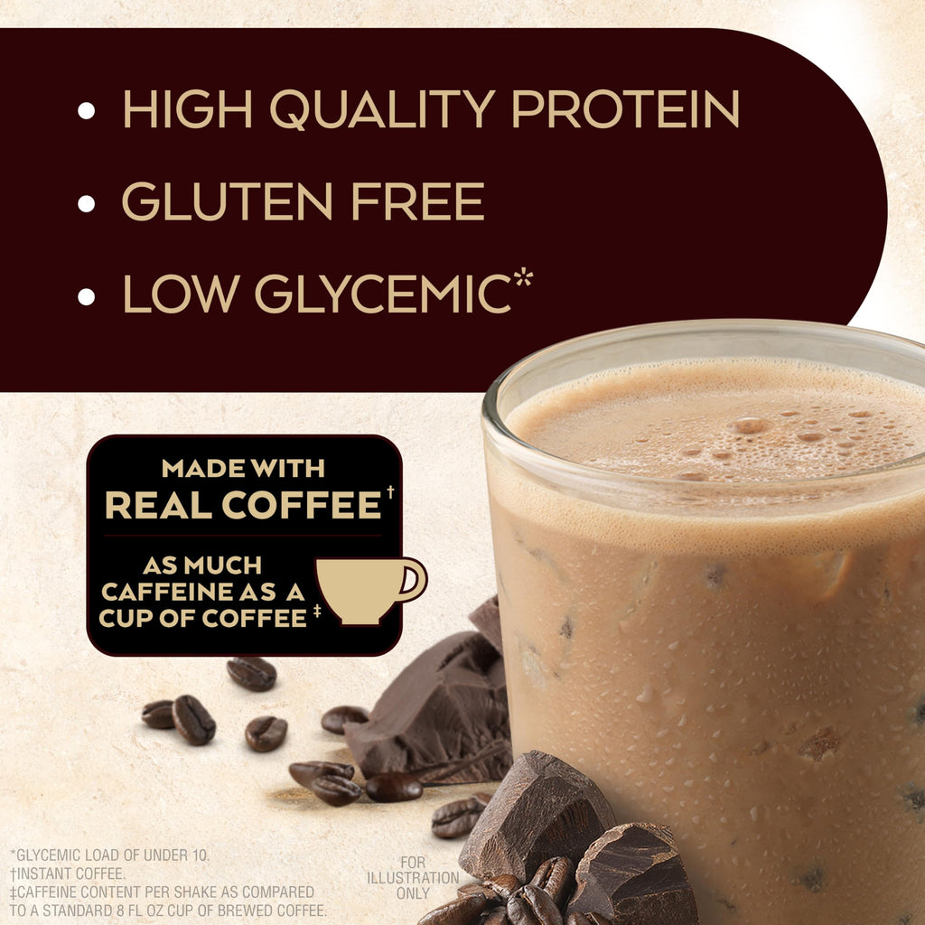 Chocolate Banana & Mocha Latte Protein Shake, 15g Protein, Keto Friendly G140