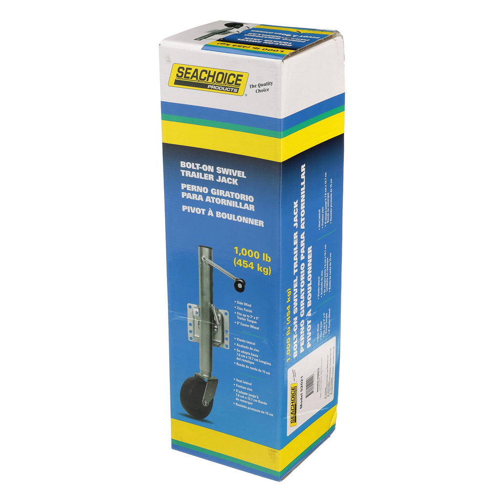 Fold Up Trailer Jack, 22-7/8 In., 1,000 Lbs L1959