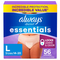 Adult Diapers for Women Size L 56 Count G442