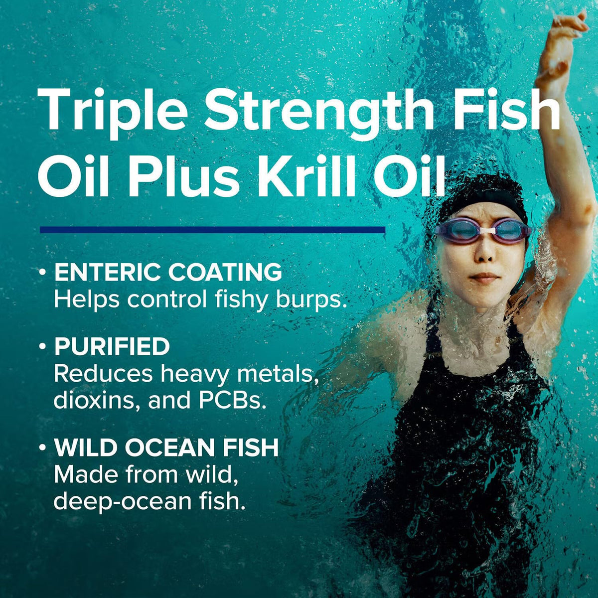 Fish Oil Plus Krill Oil 60 Count A987666