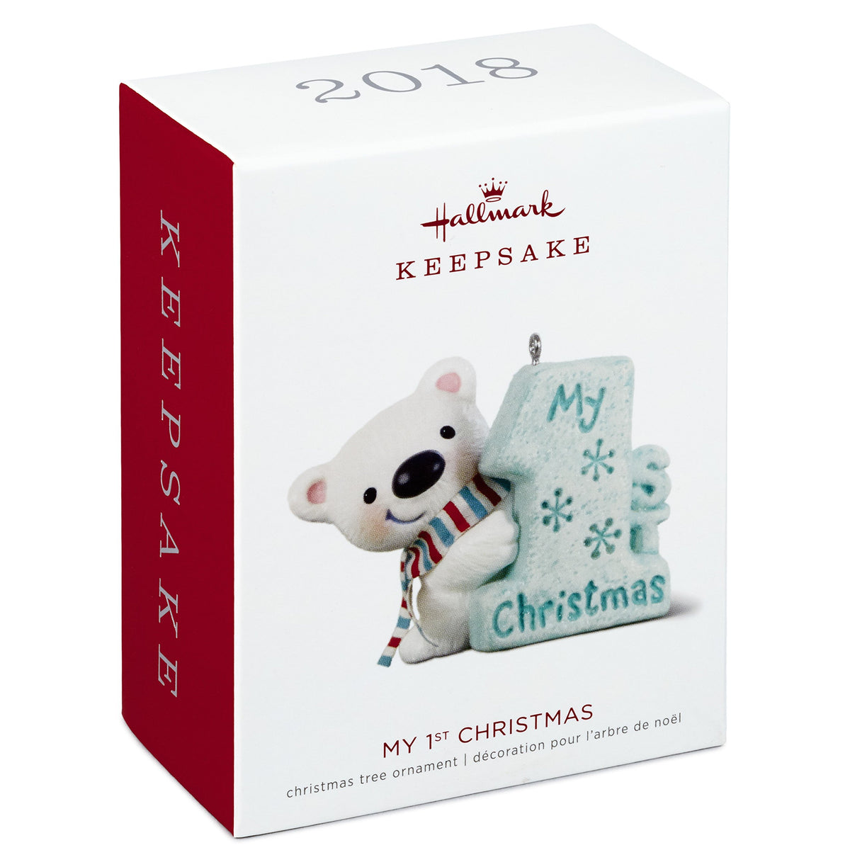 My 1st Christmas Polar Bear Ornament X8853