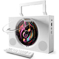 Portable CD Player Boombox with Bluetooth FM Radio V2353