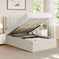 Twin Size Upholstered Lift Up Storage Bed Frame N997