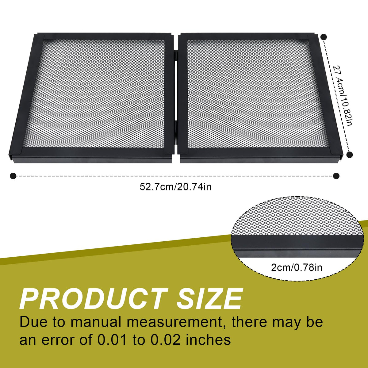 Hinged Door Screen Cover D60671