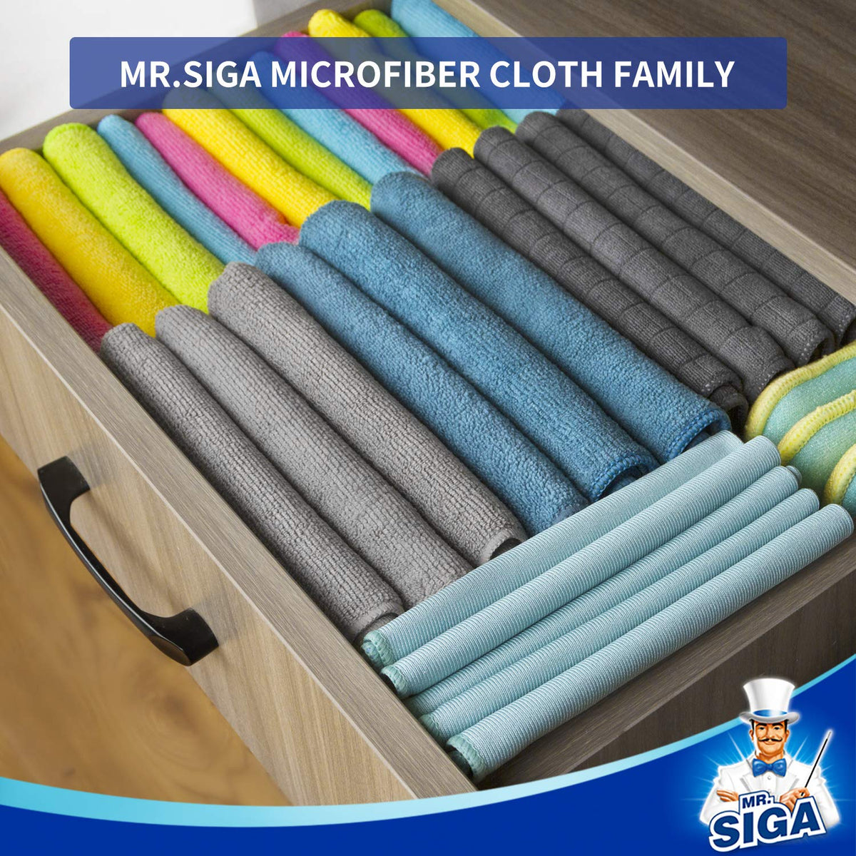 Microfiber Cleaning Cloths 12 Pack H9971