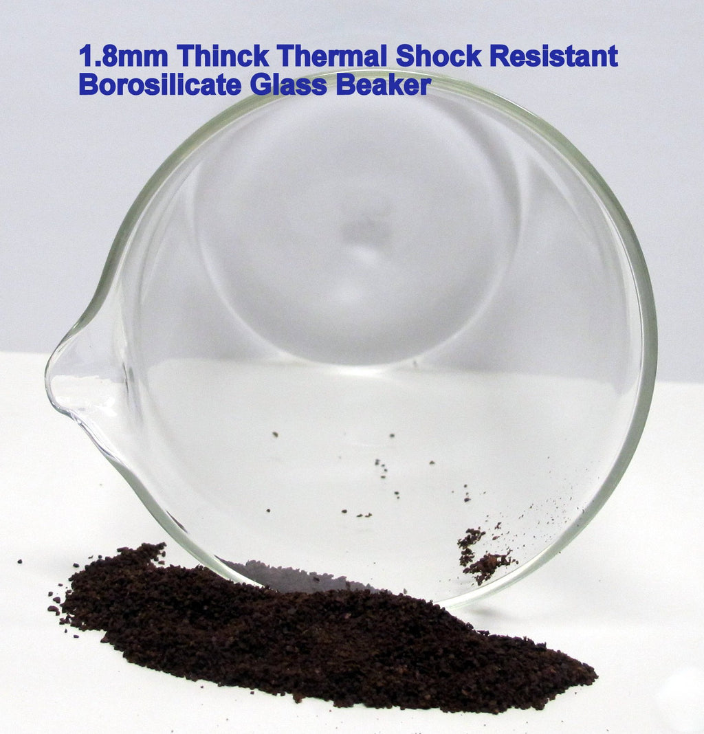 Large Black French Press Coffee Maker 1 L with 2 Extra Filters X69506