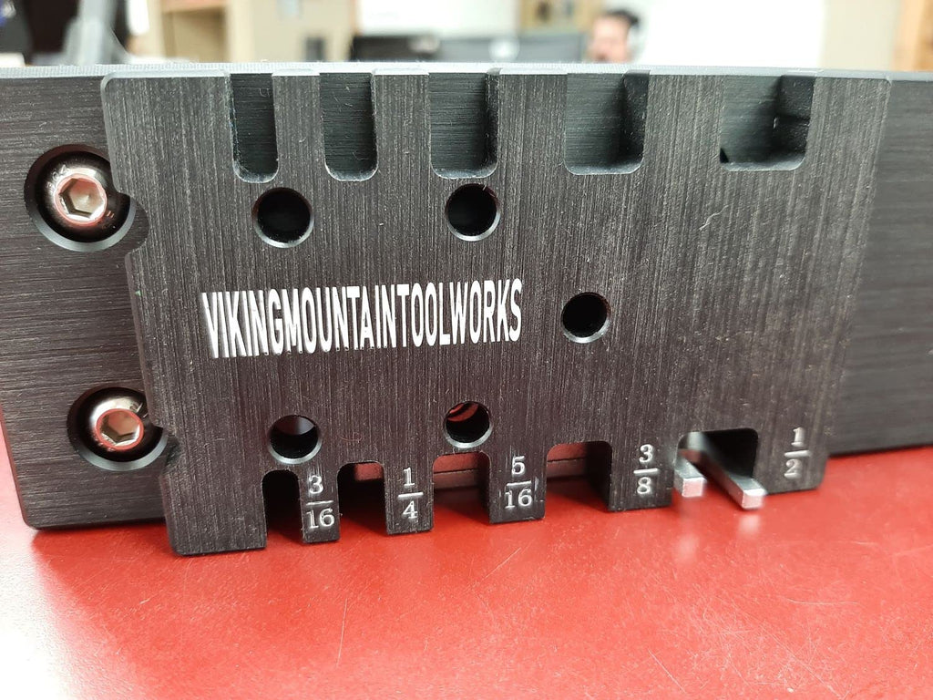 27 Position Precision Miter Gauge with Box Joint Fence and Stop S52655