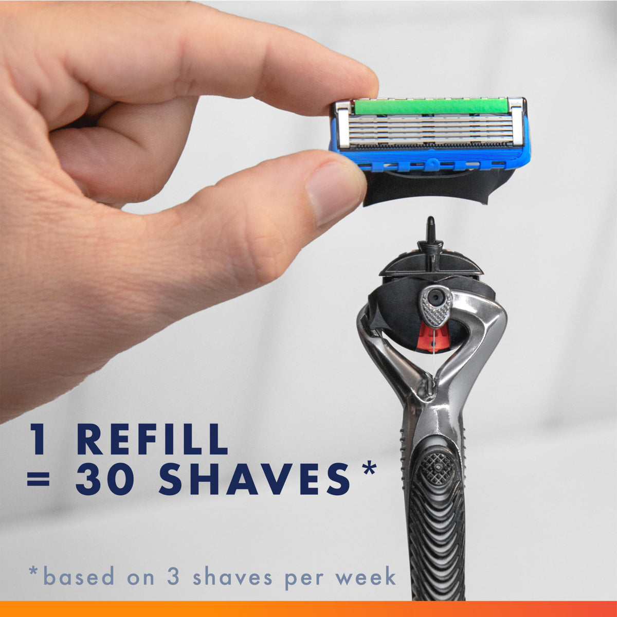 Razor with 12 Blade Refills K810