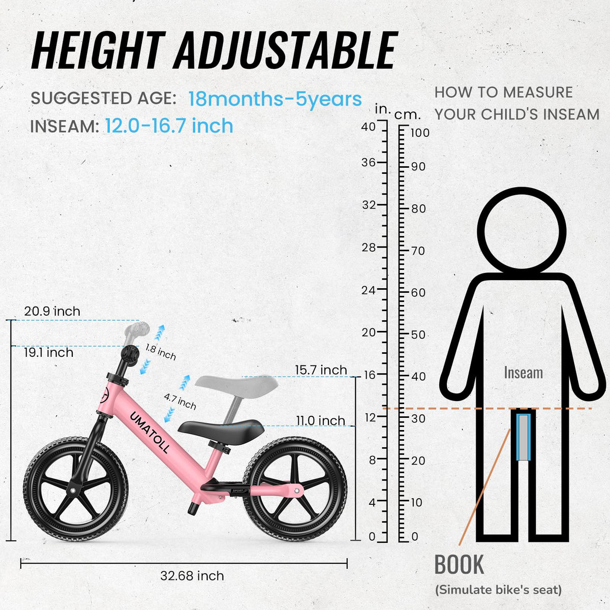 Toddler Balance Bike C35799