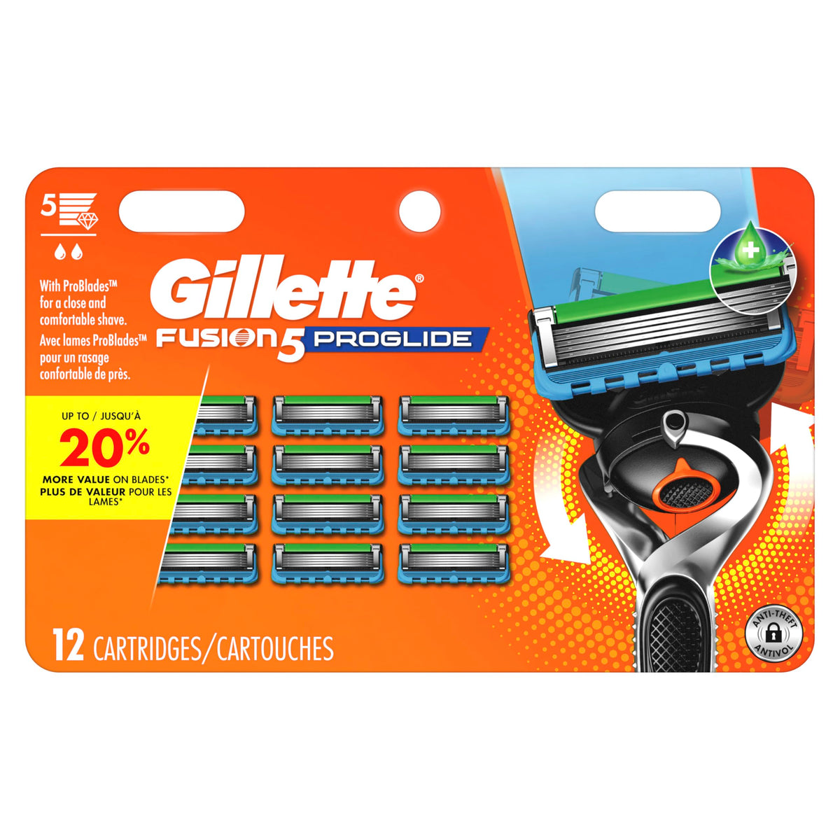 Razor with 12 Blade Refills K810