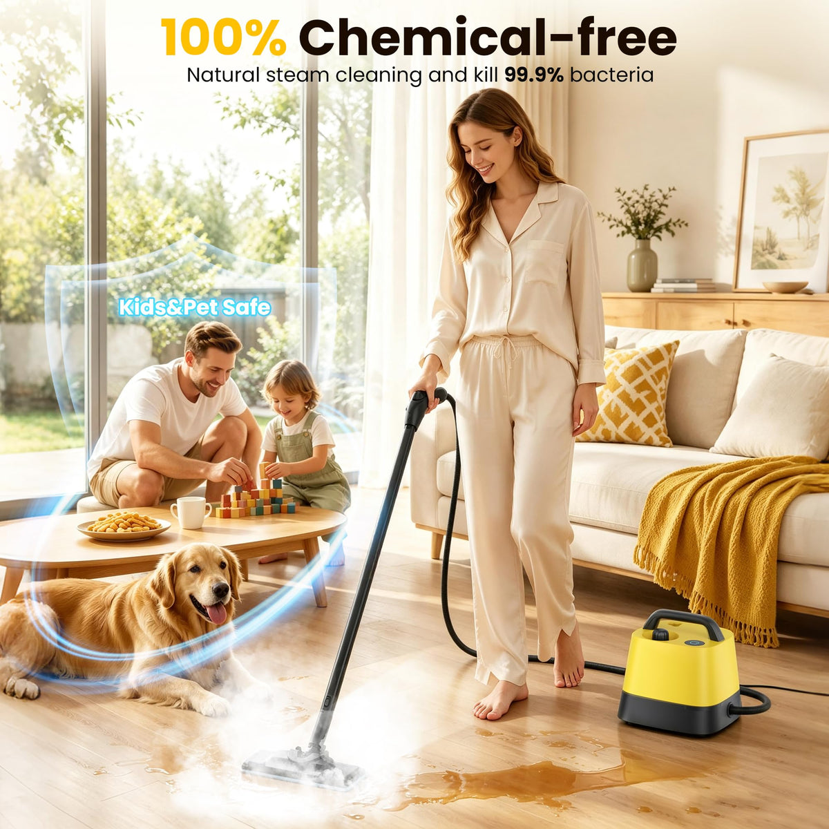 Steam Cleaner with 52oz Tank F133645