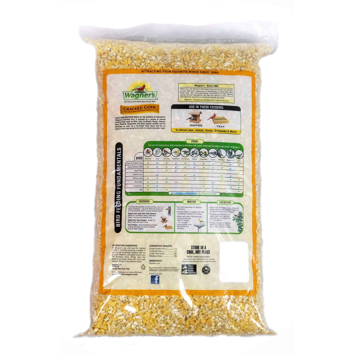 20-Pound Wild Bird Food and 10-Pound Cracked Corn D330768