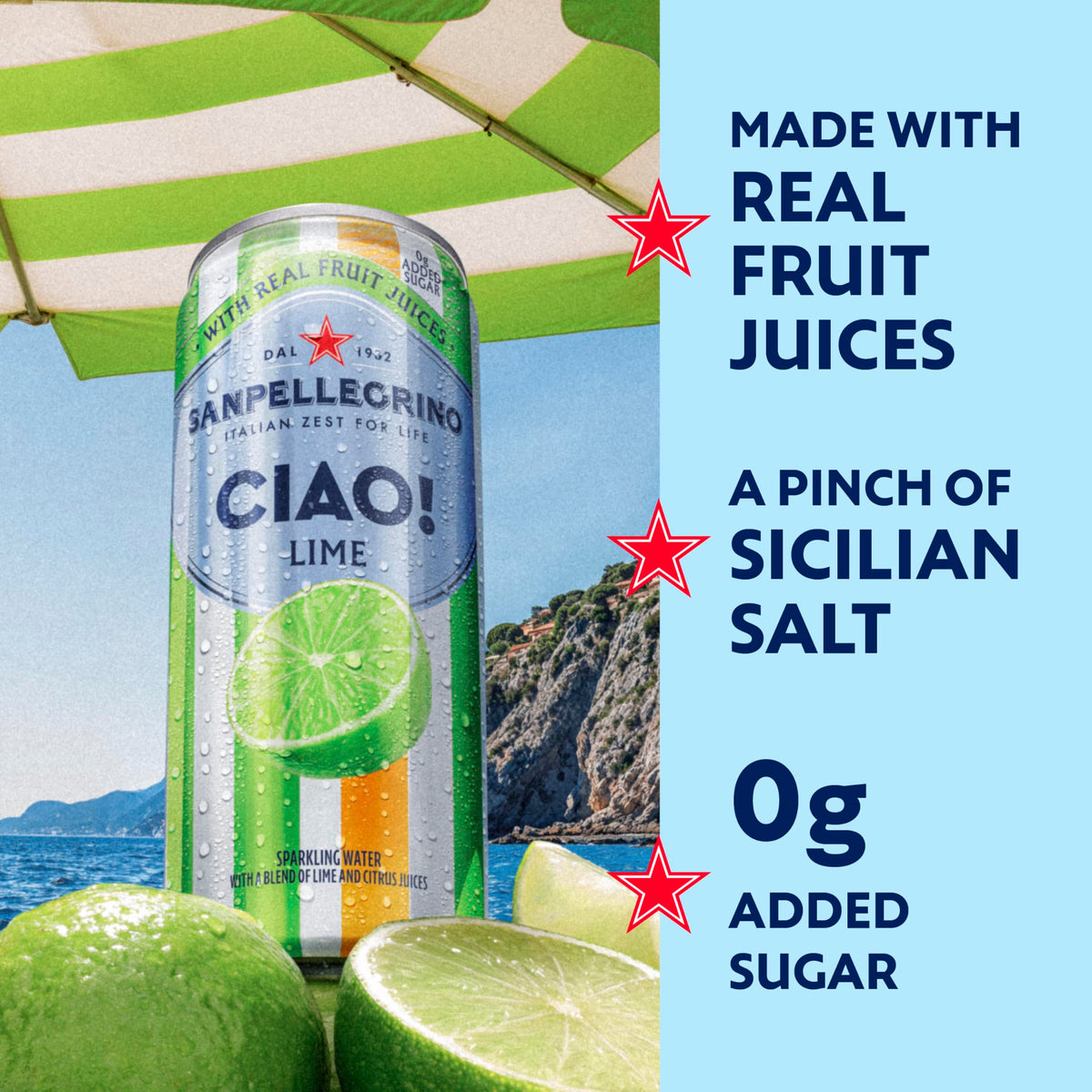 Lime Sparkling Water 24 Pack H772