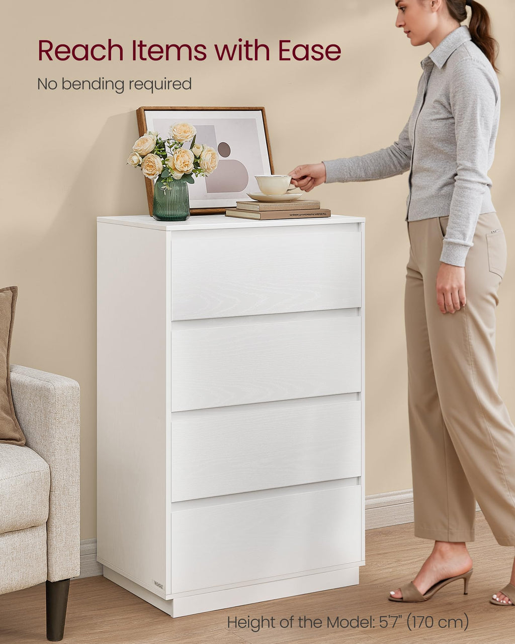 4-Drawer Dresser L938