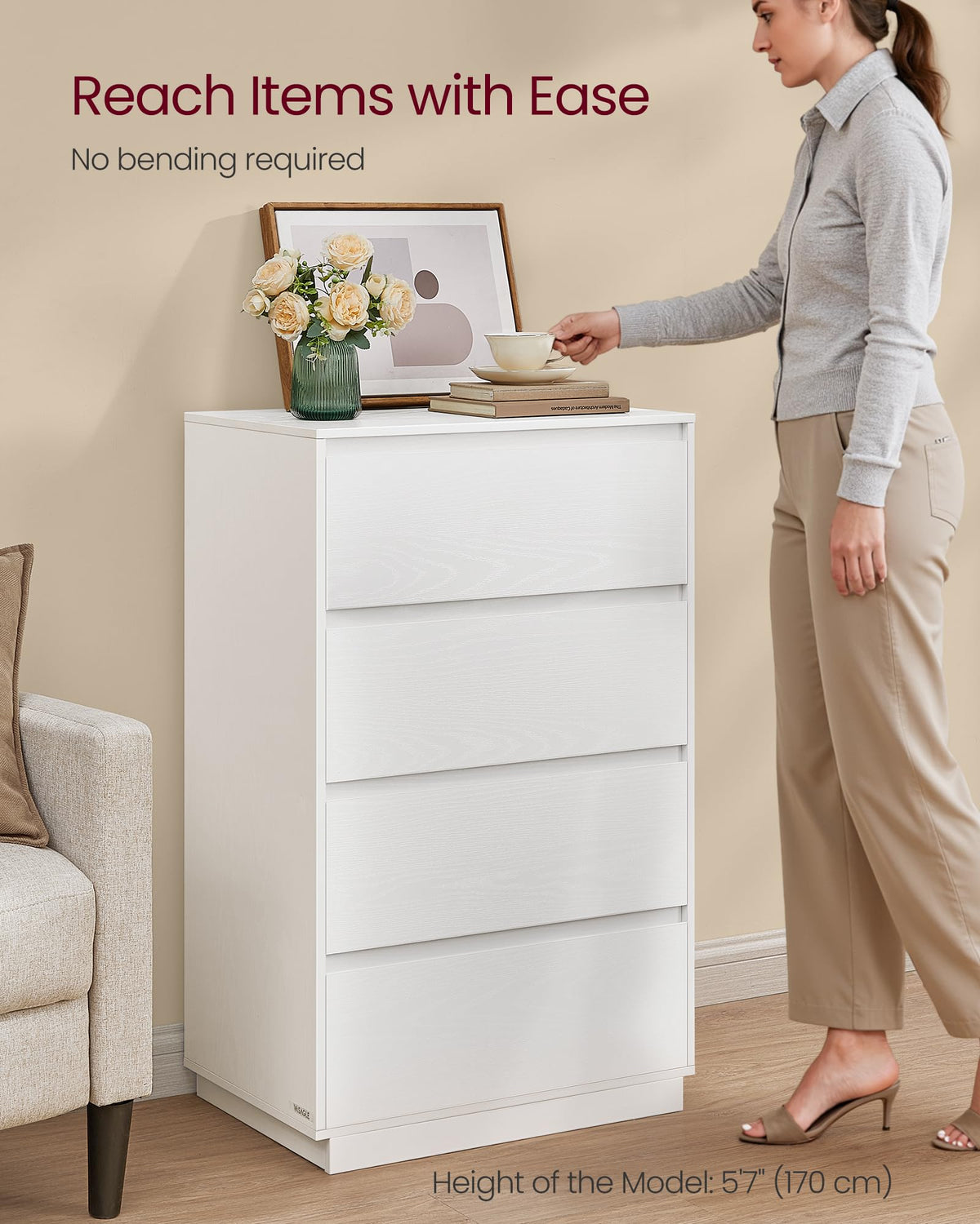 4-Drawer Dresser L938