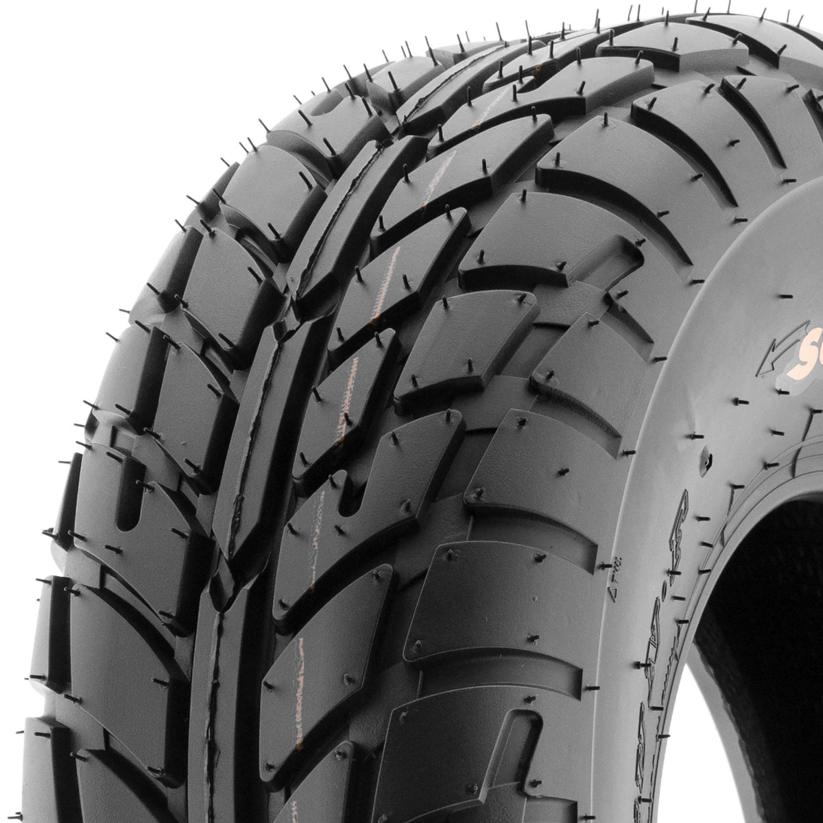 Set of 4 ATV UTV Tires 19x6-10 Front & 18x9.5-8 Rear Tubeless F503891