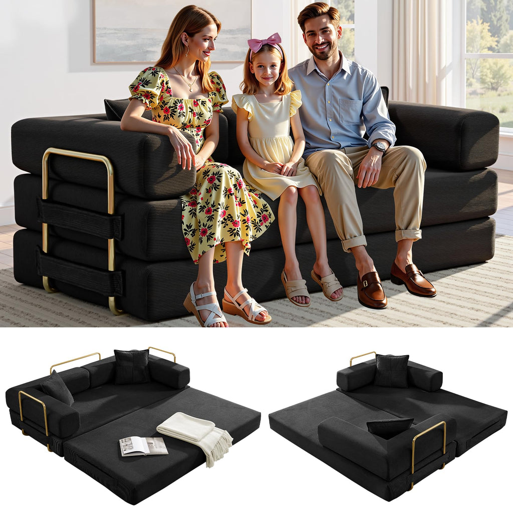 78" Convertible Futon Sofa Bed T65644