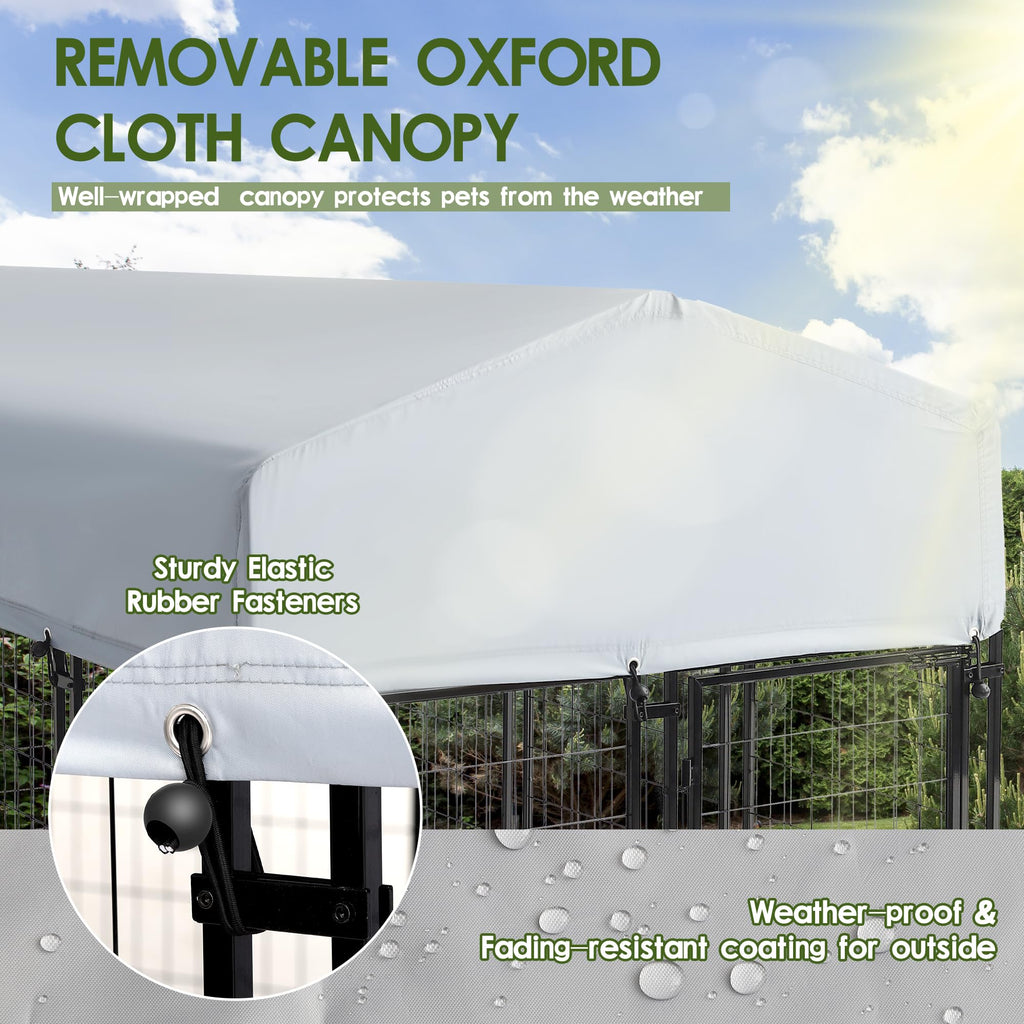 8x4x6 FT Dog Kennel H706