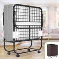 75" x 31" Folding Bed with Memory Foam Mattress E5609