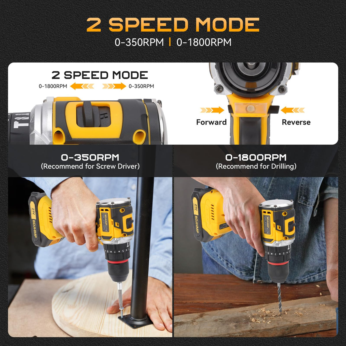 3/8" Brushless Compact Drill Tool Set with Drill Bit and Sockets J5079