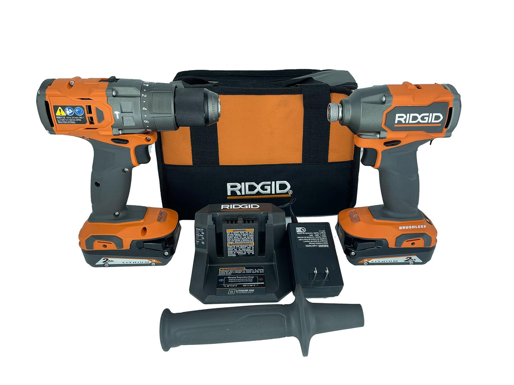 18V Brushless Drill/Driver and 3-Speed Impact Driver Kit with 2.0 Ah Batteries and Charger I2928