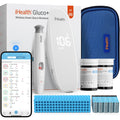 Wireless Smart Glucose Monitor Kit, 100 Strips & 100 Lancets K613707
