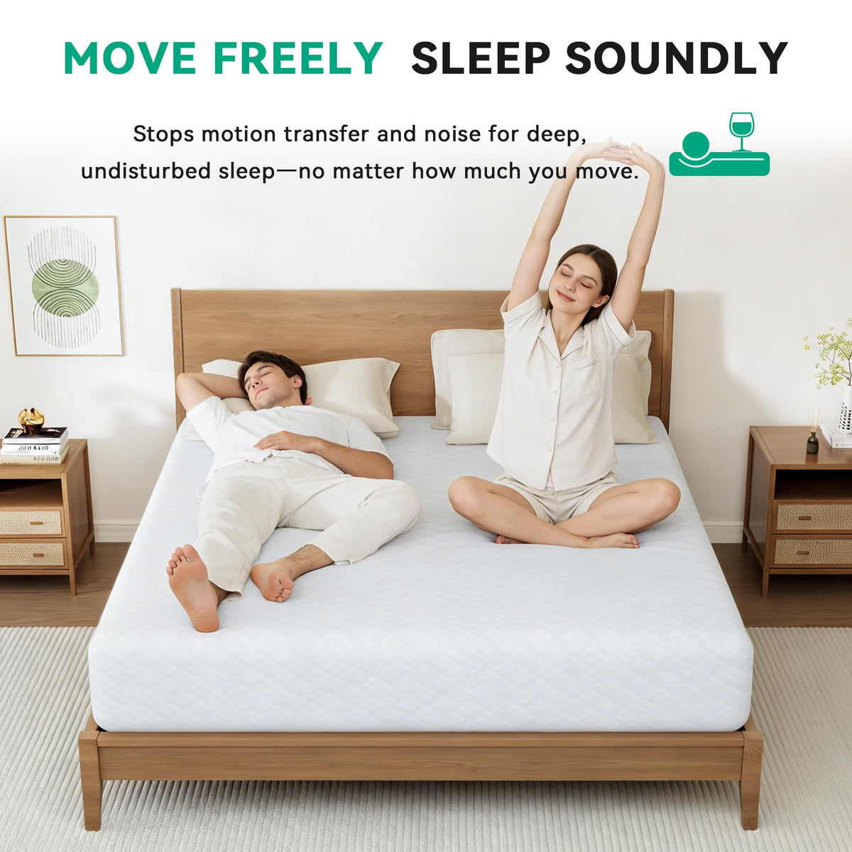 6 Inch Twin Memory Foam Mattress X5024