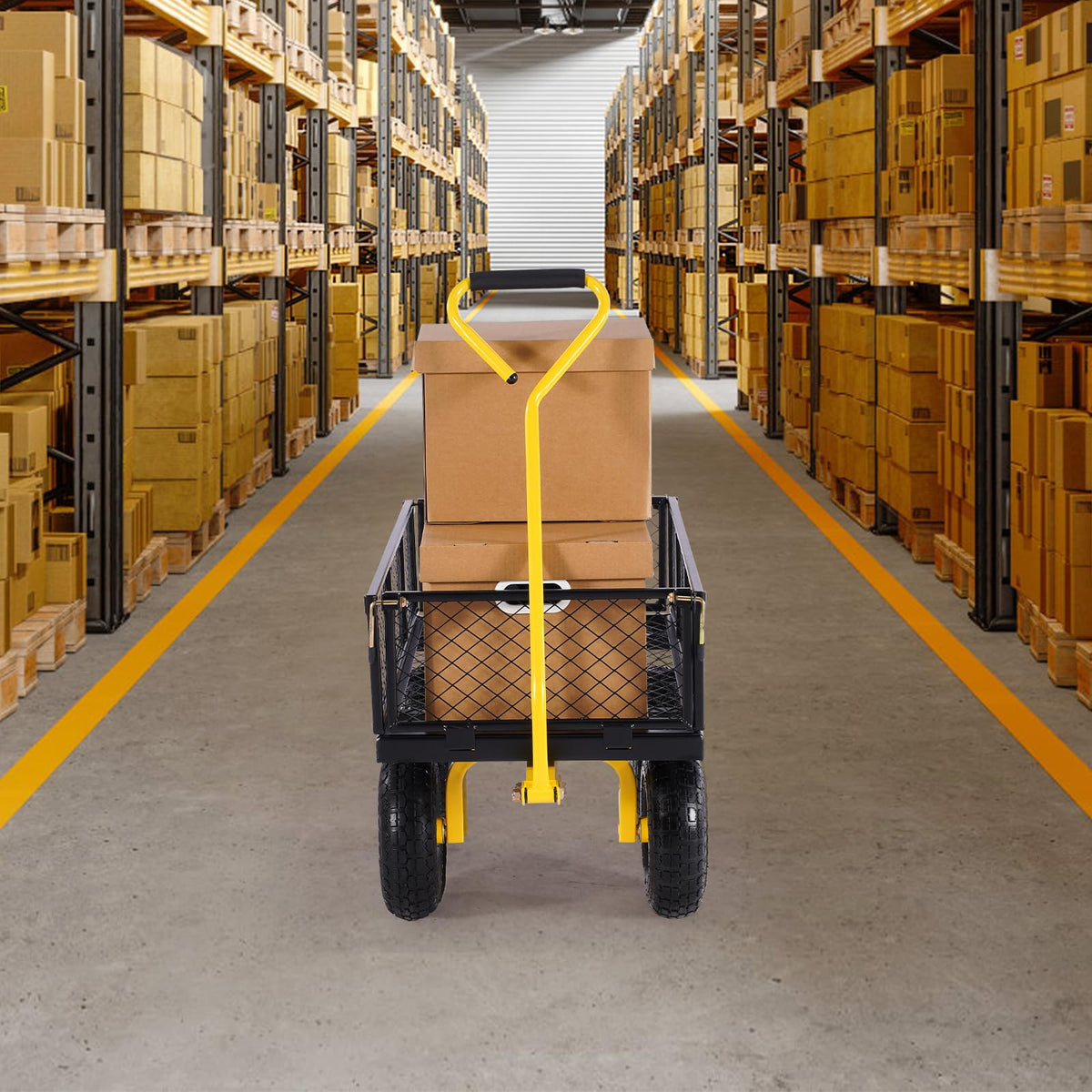 500lbs Steel Garden Cart A570