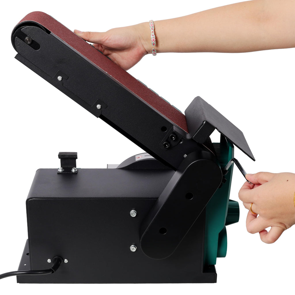 2-in-1 Belt & Disc Sander 4x36" Belt 6" Disc 0-90° Adjustable Tilt 120V H57661