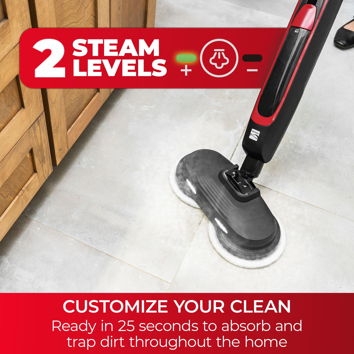 Corded Steam Spin Mop G810745