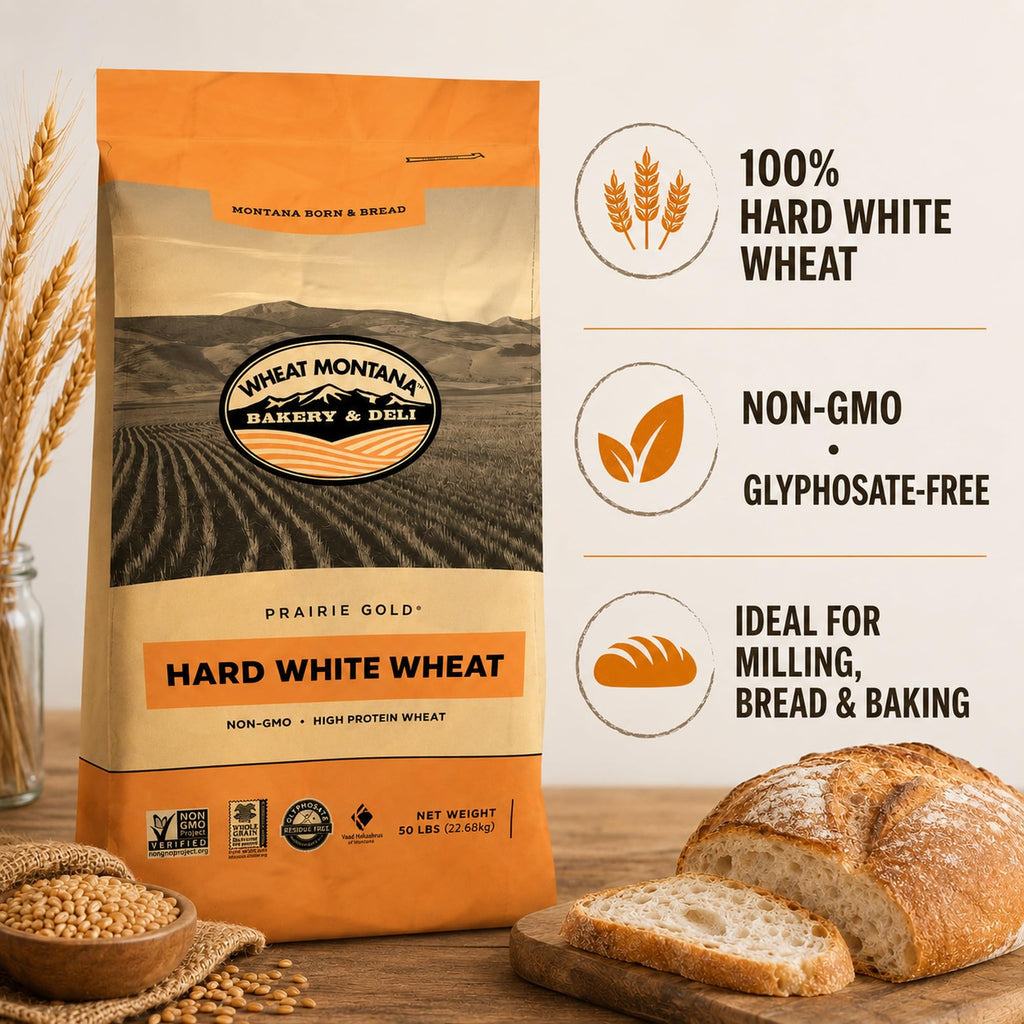 50 lb Bulk Bag Whole White Spring Wheat P8906