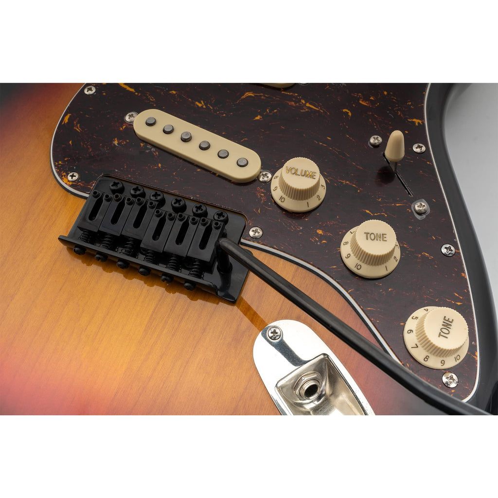 Black 6-Screw Tremolo Bridge R3400
