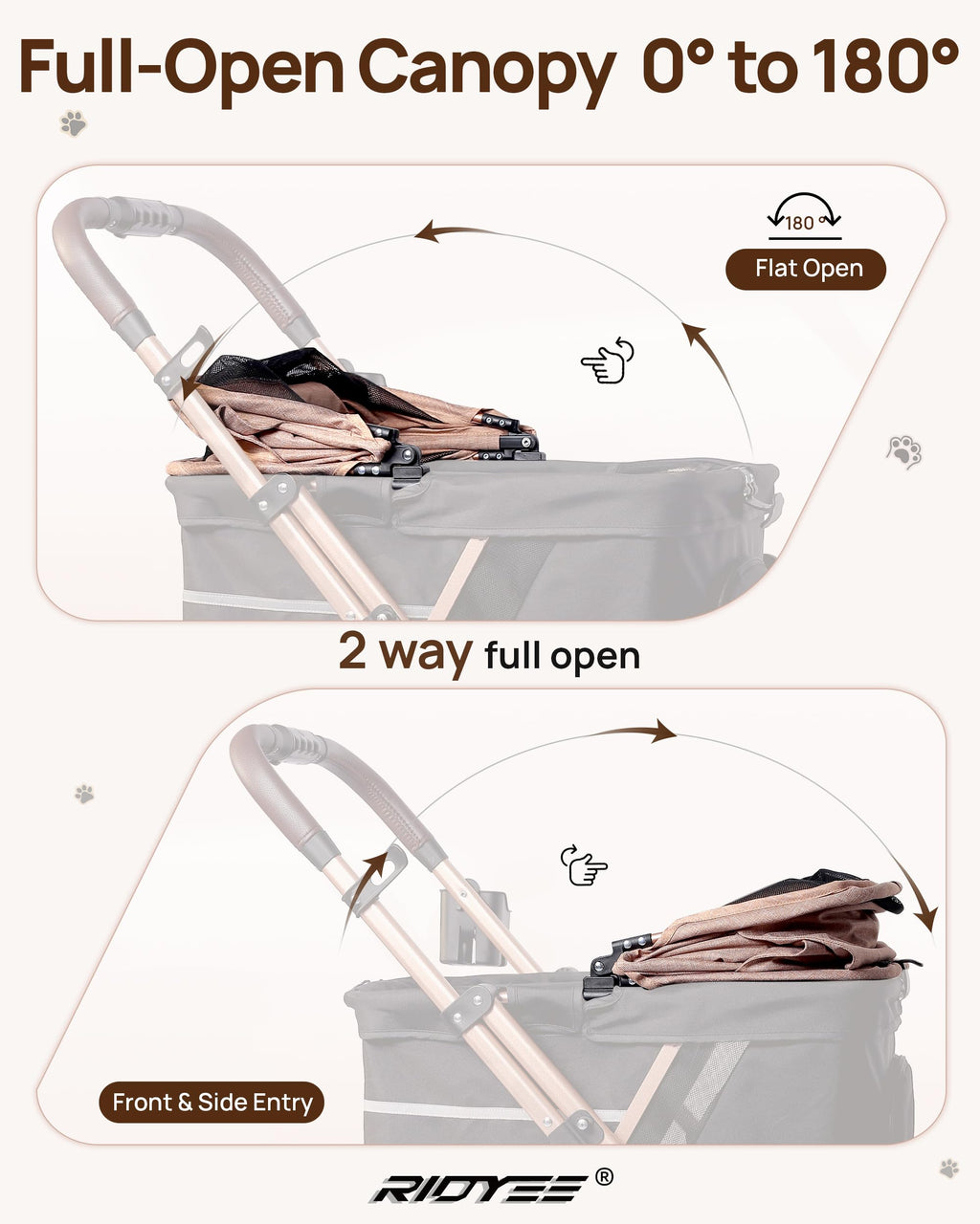 Foldable Dog Stroller F253482