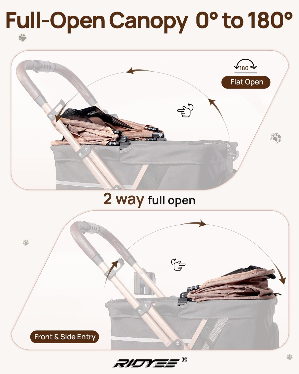 Foldable Dog Stroller F253482