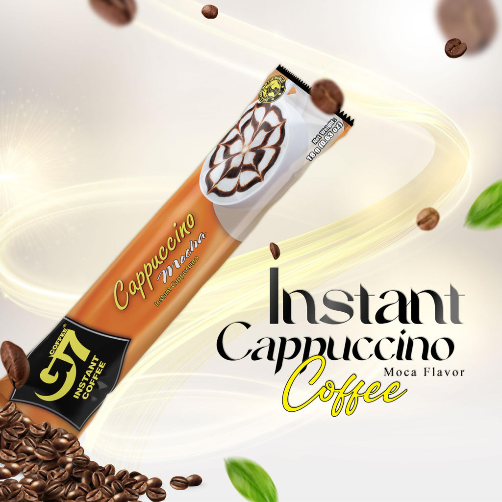 Pure Black and Cappucino Mocha Instant Coffee A742370