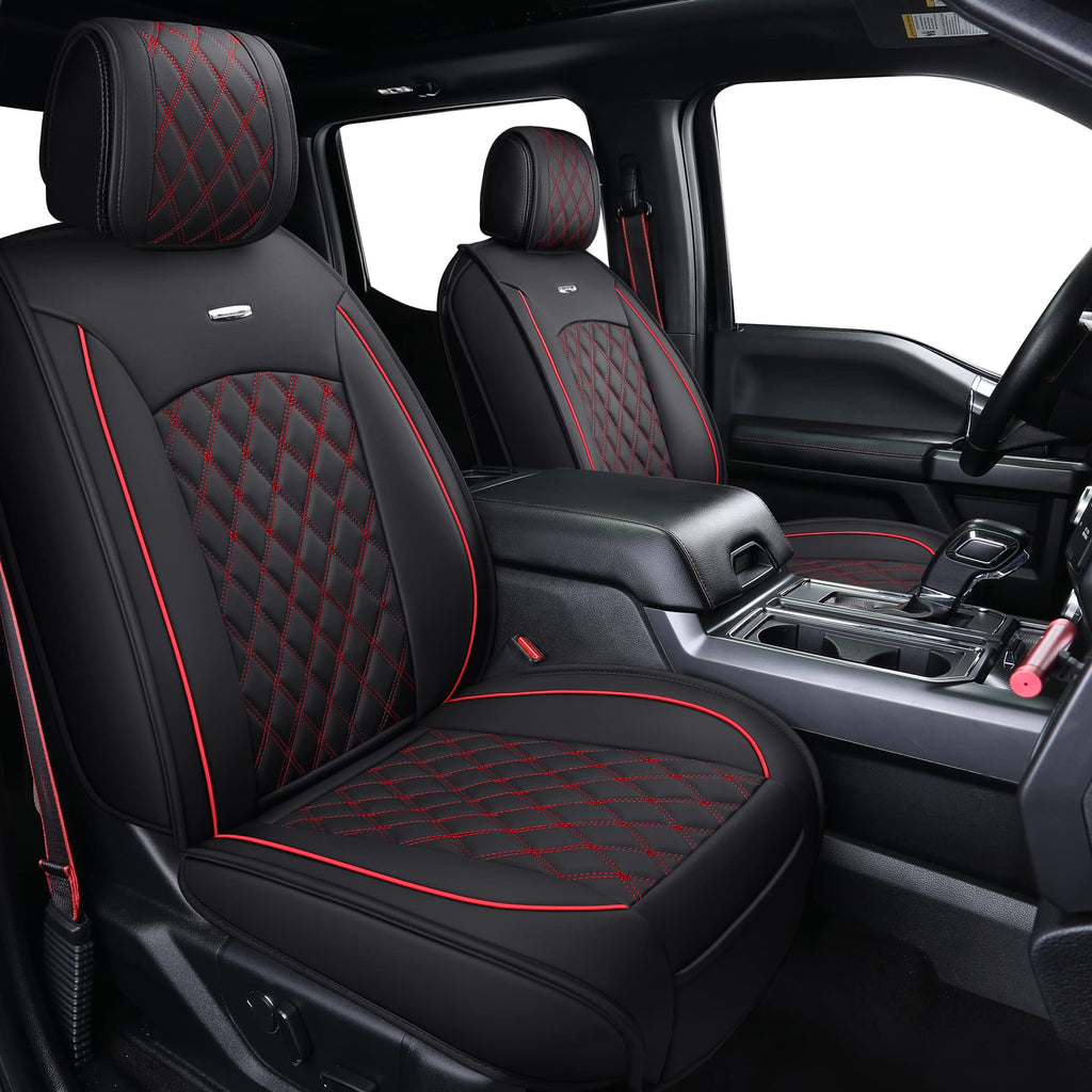 Car Seat Covers Black-Red U57562