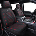 Car Seat Covers Black-Red U57562
