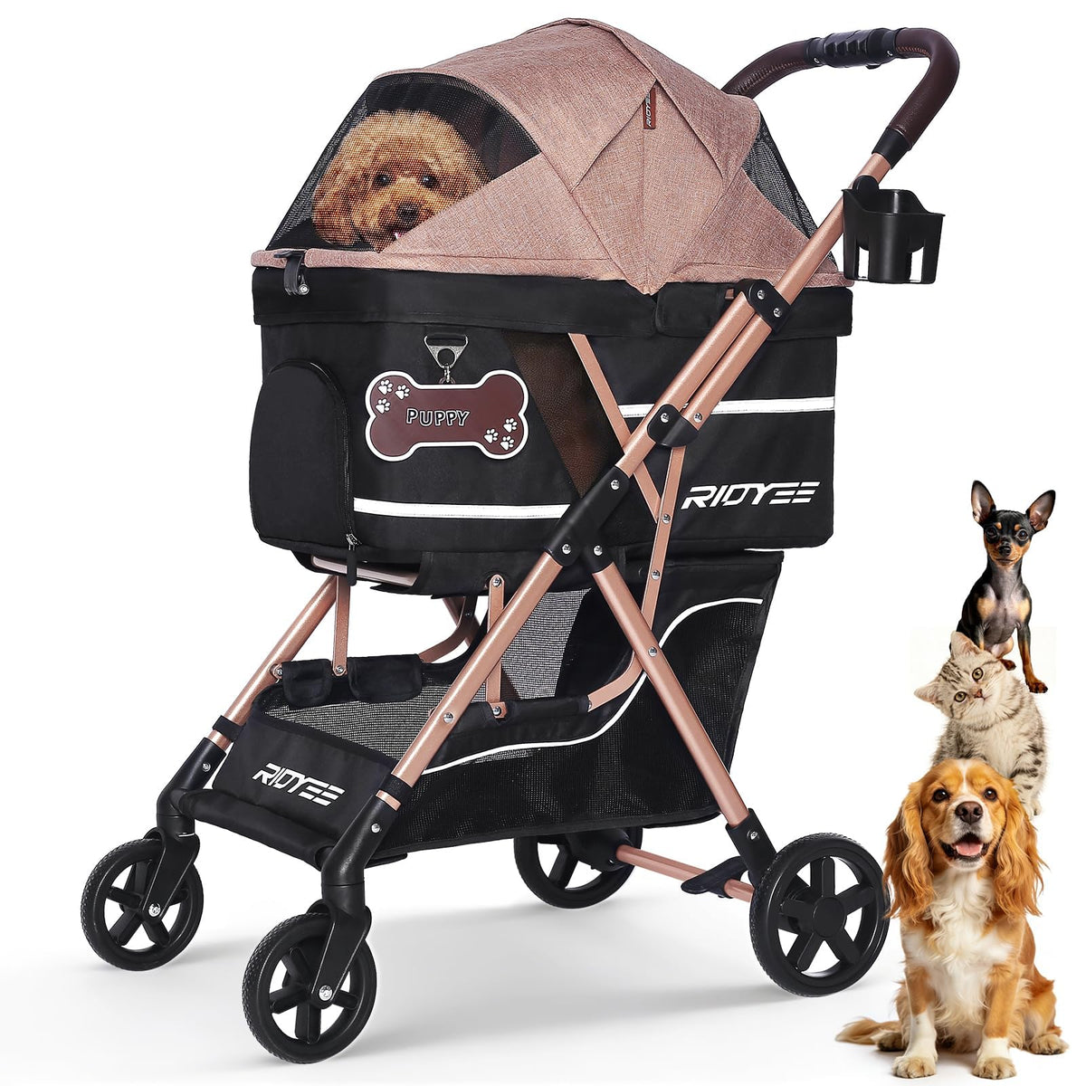 Foldable Dog Stroller F253482