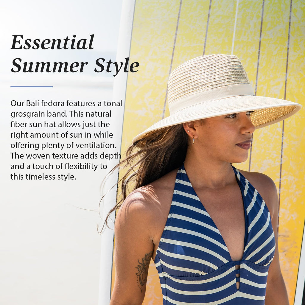 Women's Wide Brim Fedora X5897