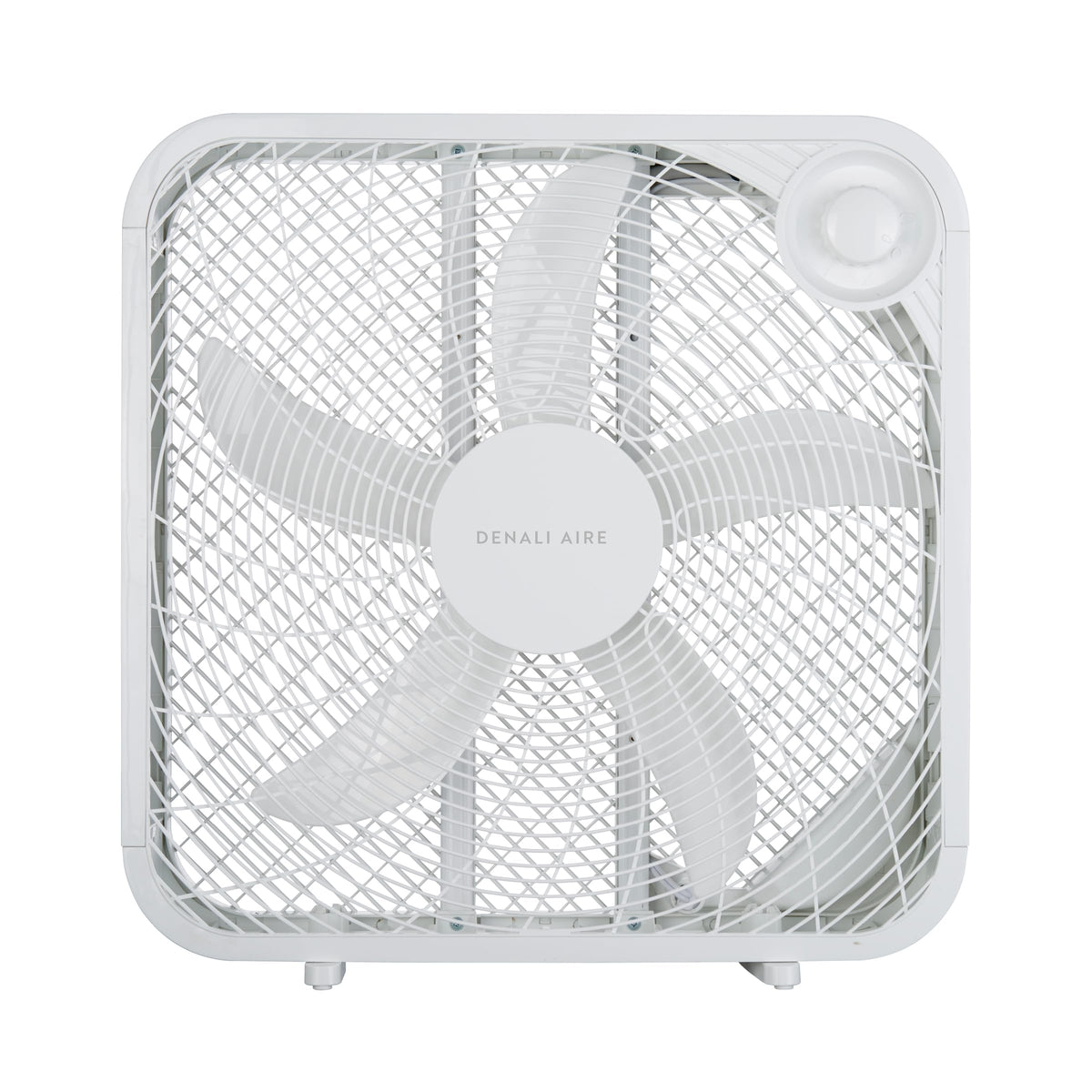 20 Inch Box Fan with 3 Speed Settings, White P581393
