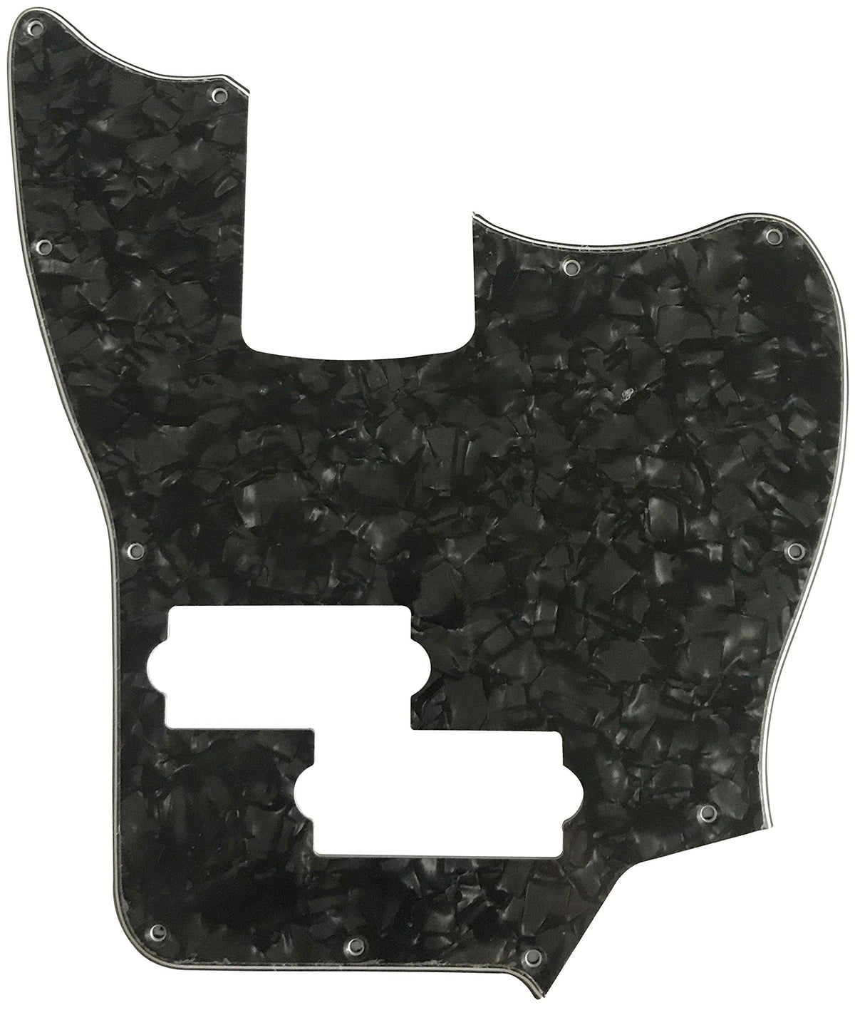 4 Ply Black Pearl Short Scale Guitar Pickguard D46980