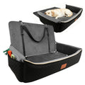 Large Dog Car Seat Portable Travel Dog Bed Velvet Memory Foam X385