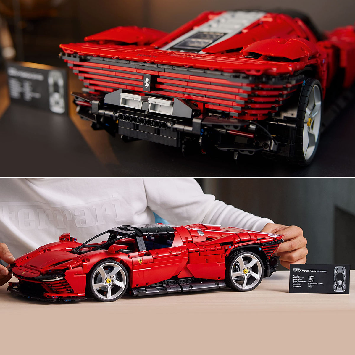 1:8 Scale Race Car Model Building Kit S3697