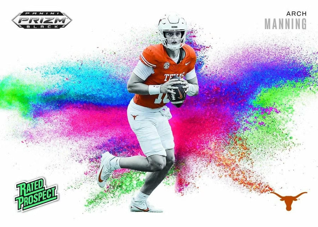 2025 Panini Prizm Black Football Trading Card Box U6082