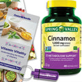 Cinnamon Supplement 1000mg 400 ct Vegetarian Capsules T18918