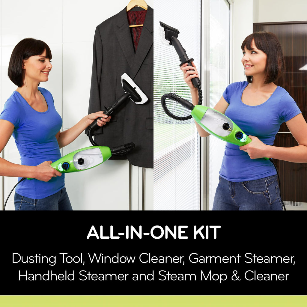 5-in-1 Steam Mop and Handheld Steam Cleaner D774550
