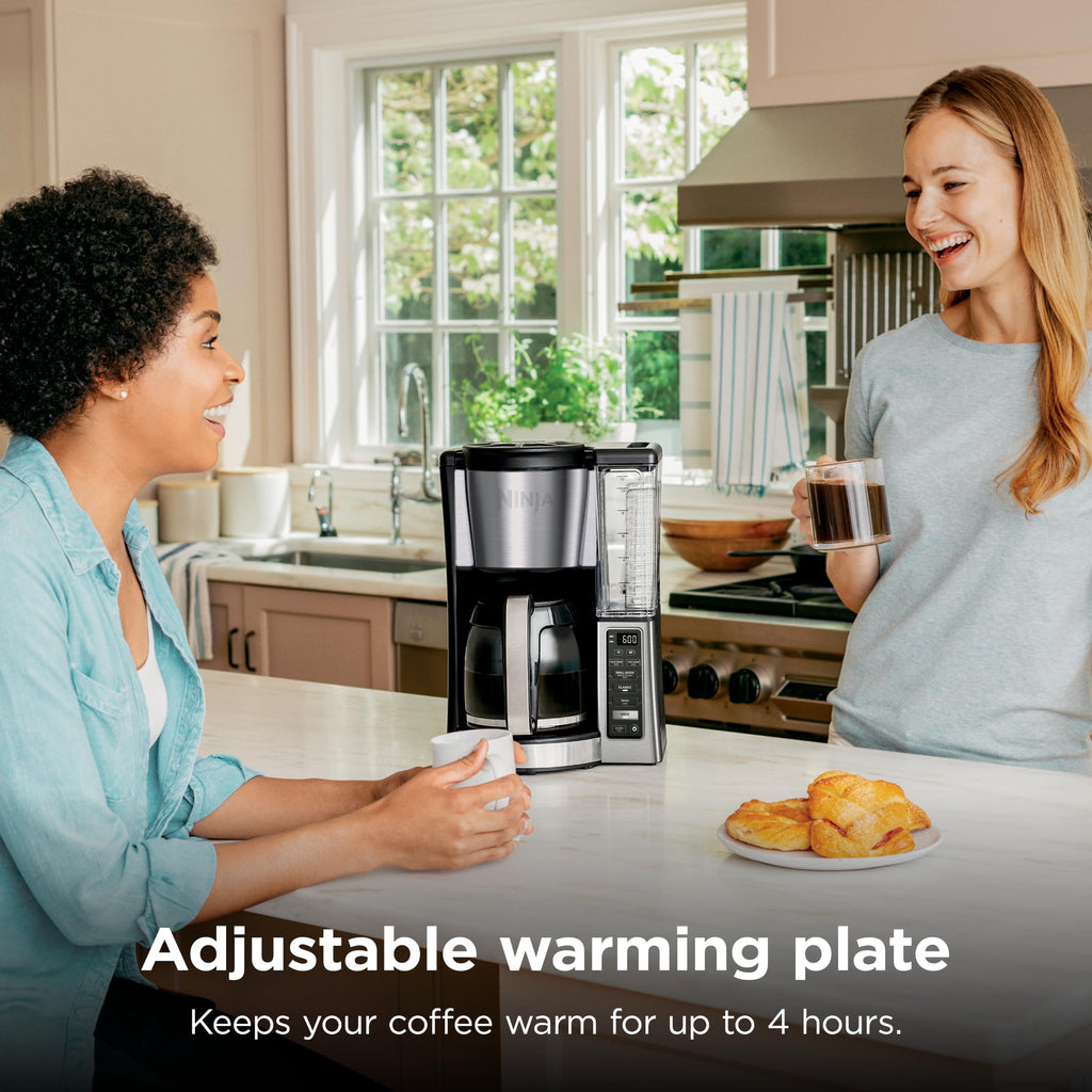 12 Cup Glass Carafe Stainless Steel Coffee Maker X191
