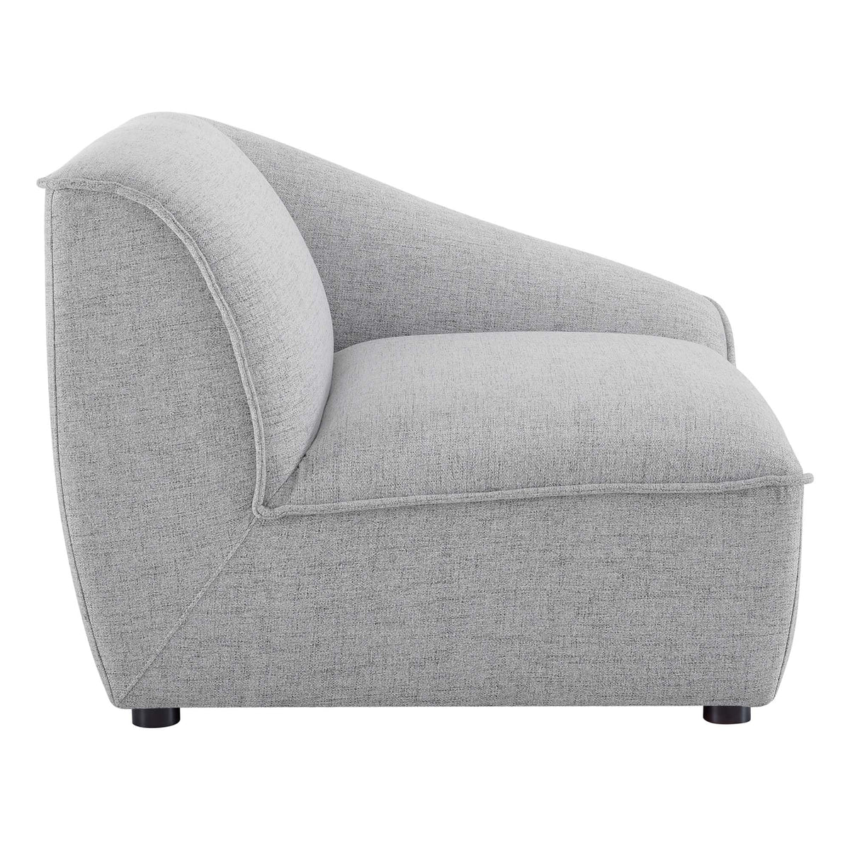 75 Inch Light Upholstered Loveseat C487