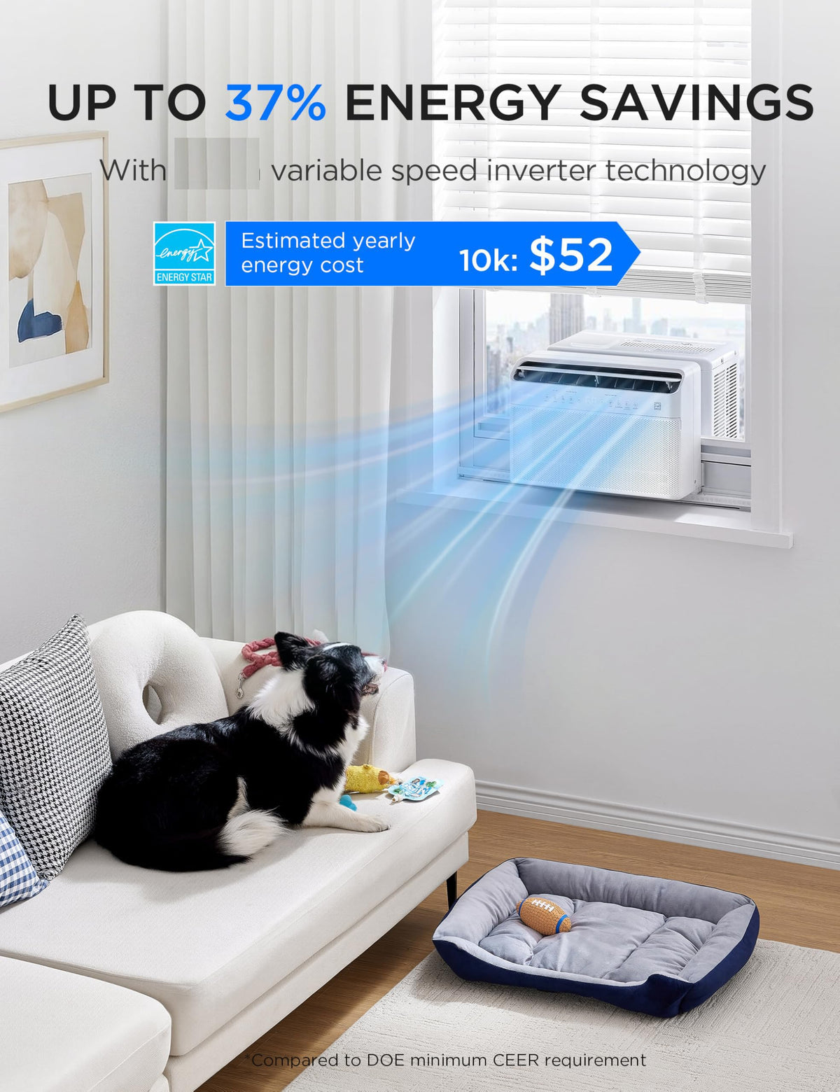 U-Shaped Window Air Conditioner P893474