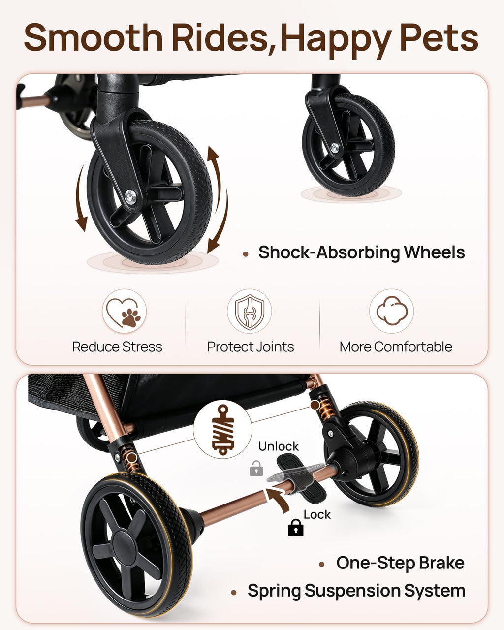 Foldable Dog Stroller F253482